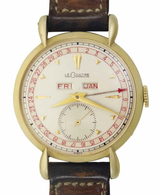 Bob Hope's Jaeger Le Coultre is a beautiful watch, because of who wore it. Christie's Results 2017