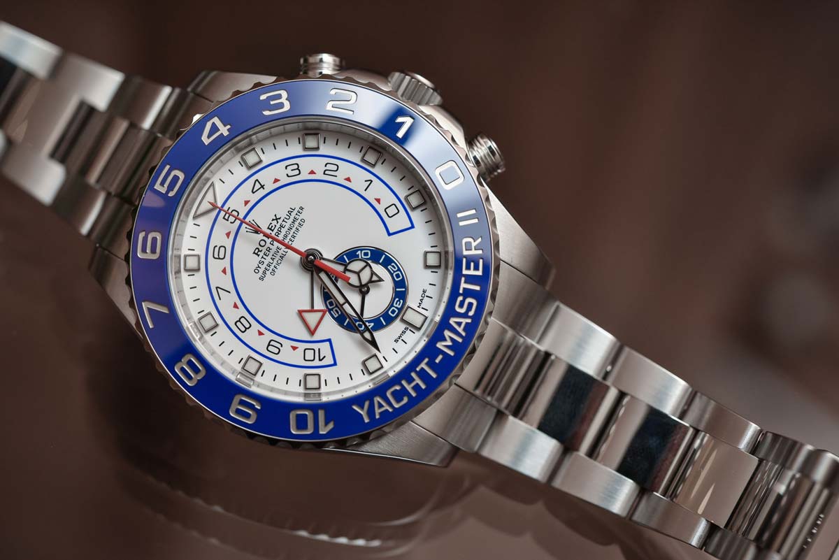 yacht master ii hands