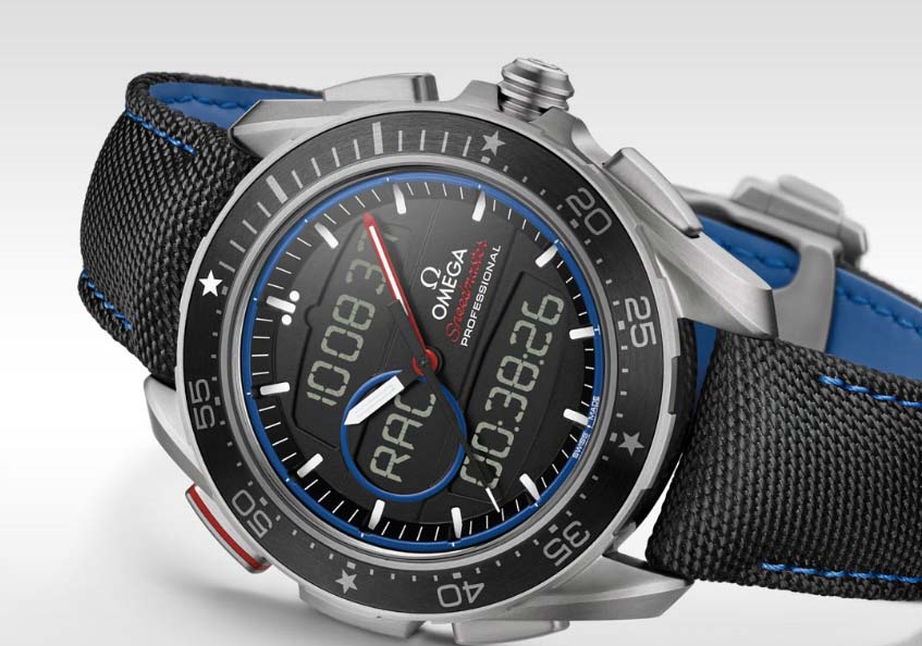 The Omega Speedmaster X-33 is sure to come in handy for this team. America's Cup 2017