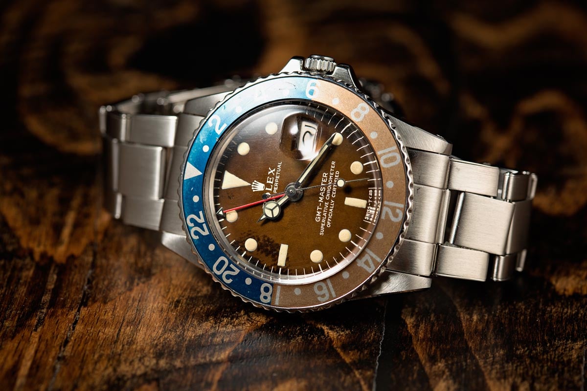 Best investment watches Rolex GMT-Master 1675 gilt pepsi