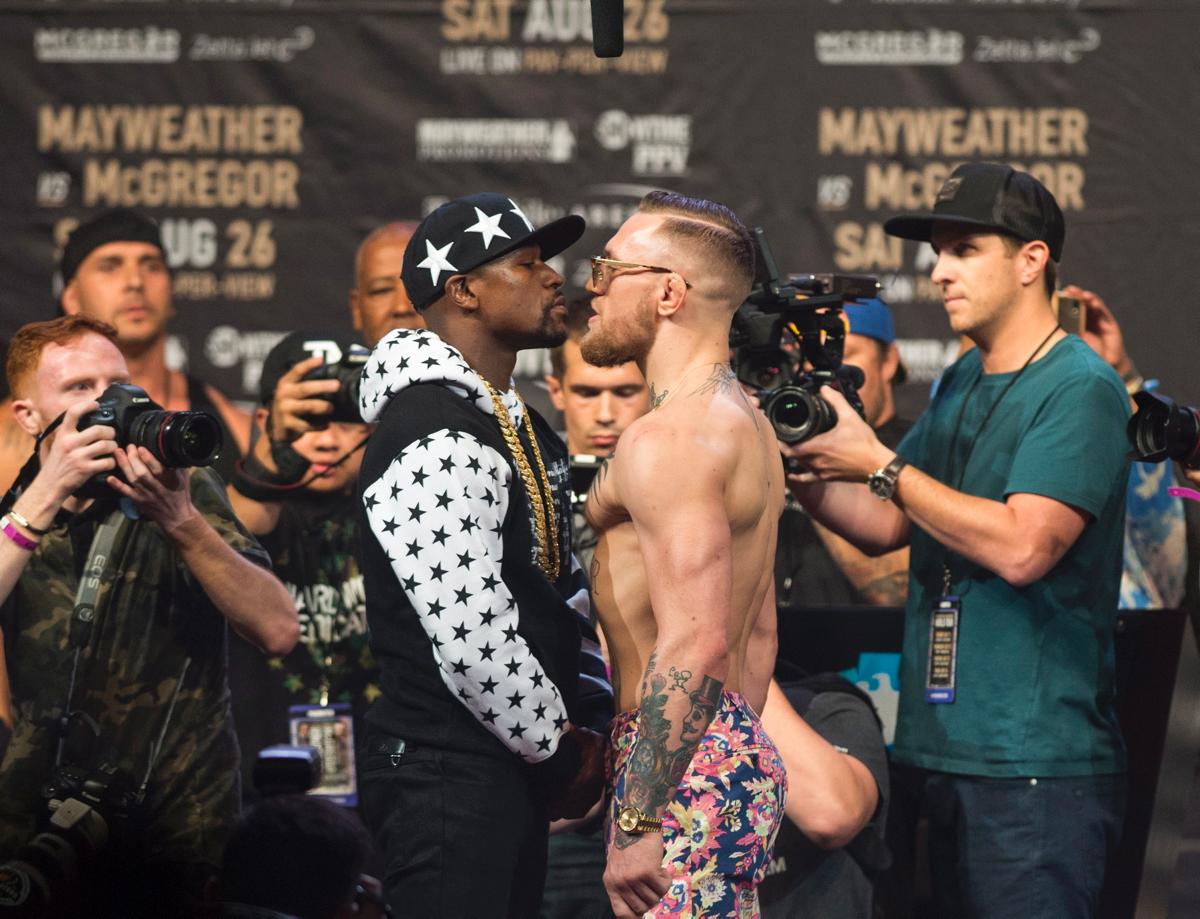 McGregor and Mayweather showdown between two Rolex fans