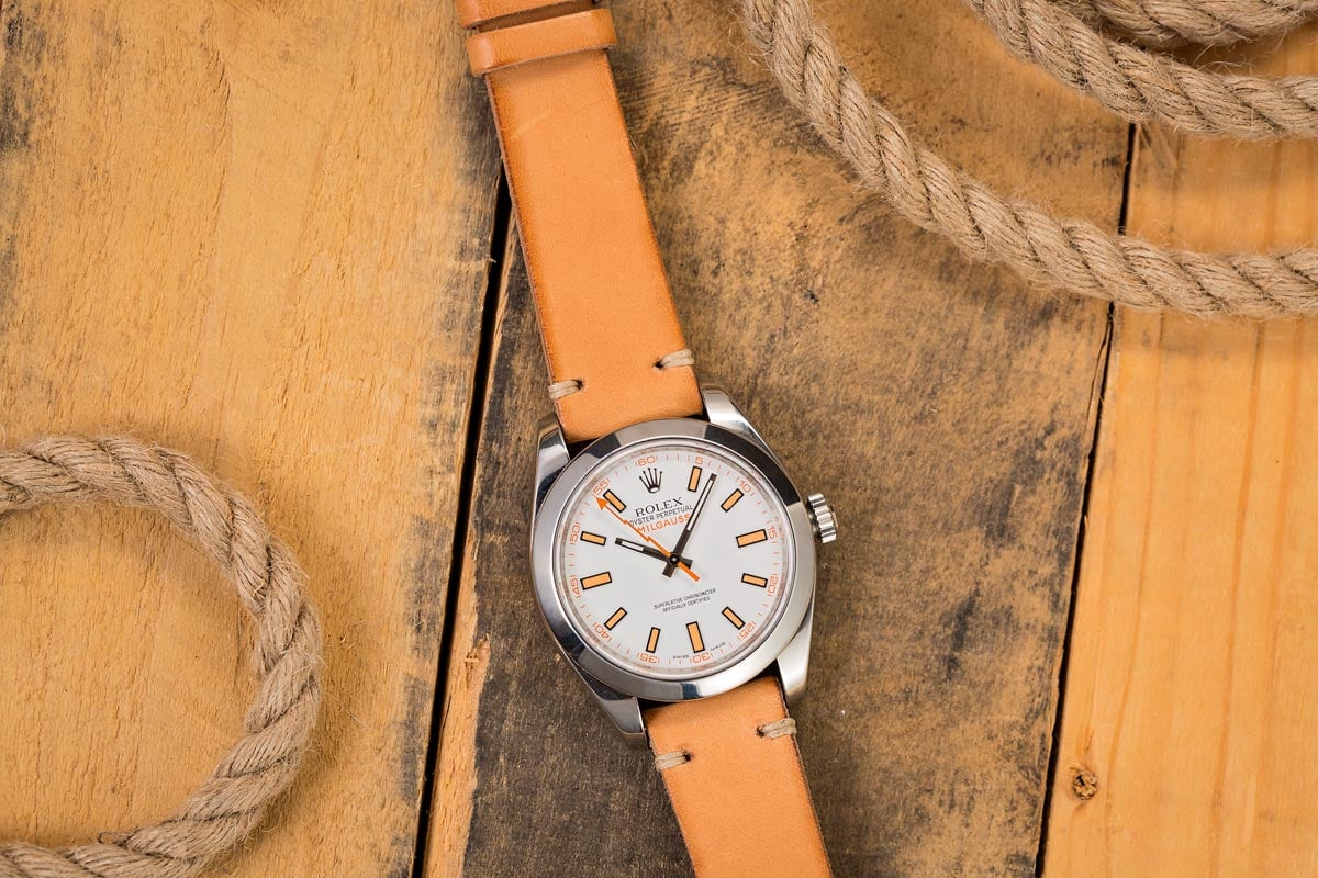 milgauss leather strap