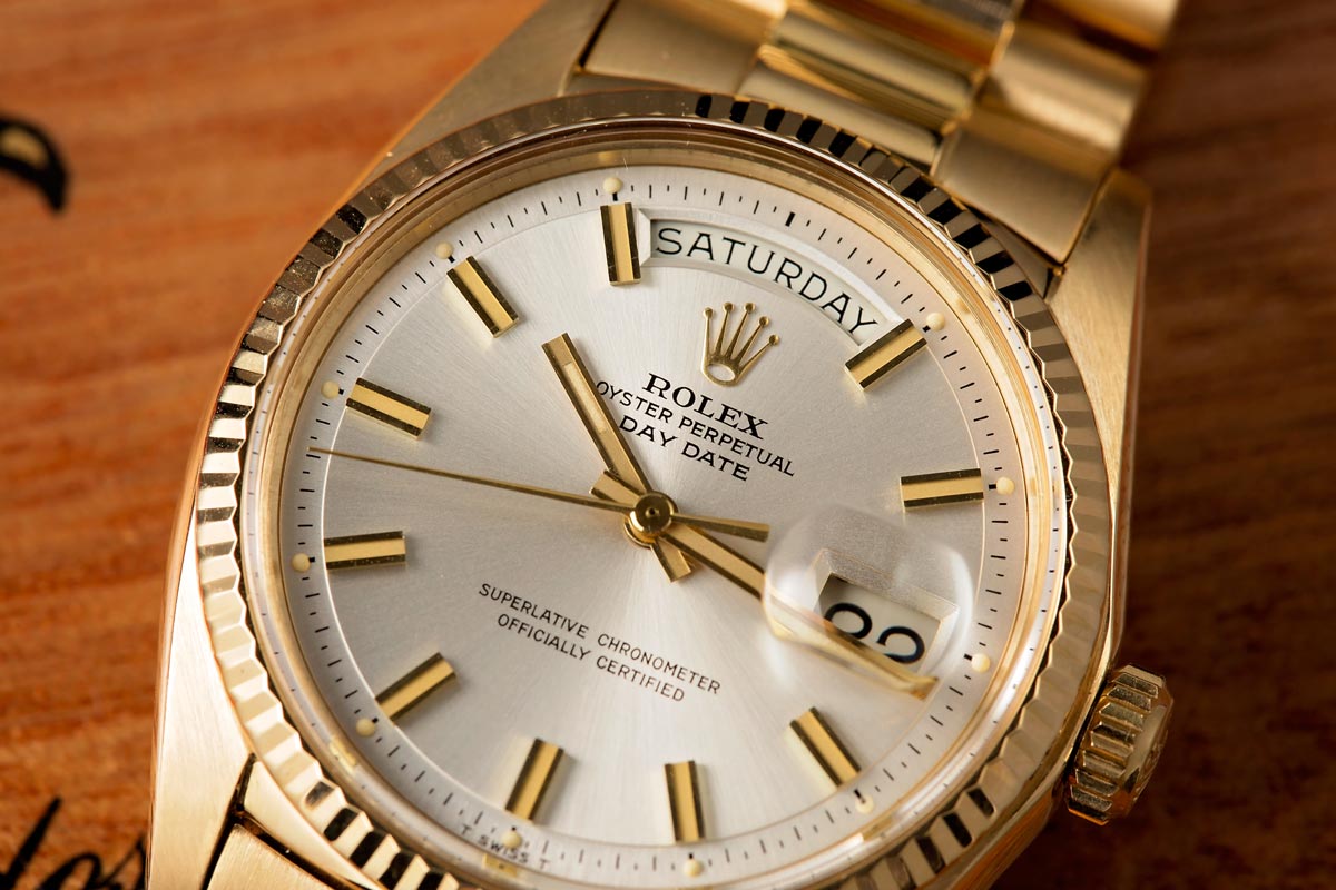 rolex day date 1803 history