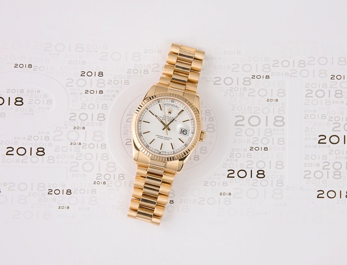 Rolex 118238 Day-Date 36mm President Yellow Gold