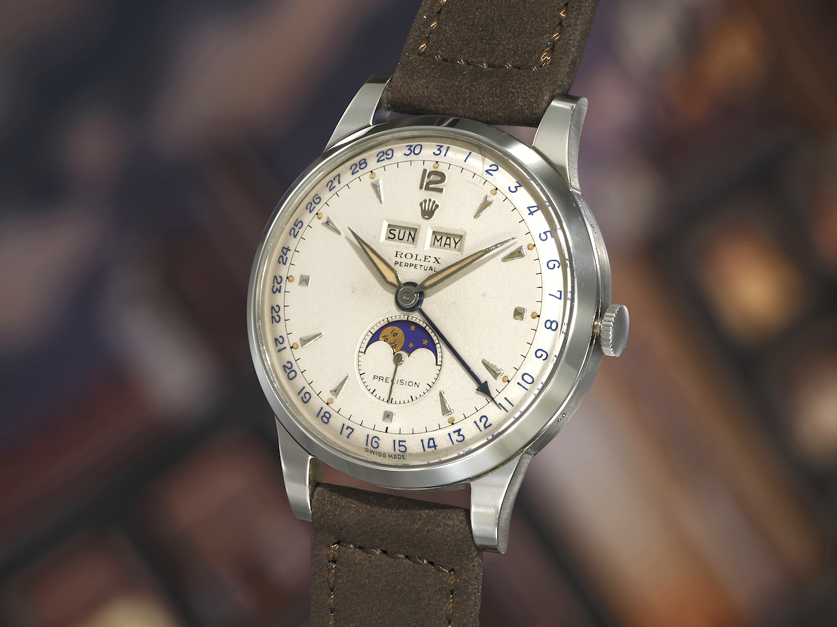 Rare vintage watches like this are difficult to come by making the prices soar. Phillips Auction 2017