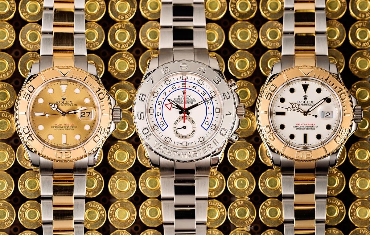 The Yacht-Master II is a watch that is made for yachting with a regatta function. Yacht-Master II