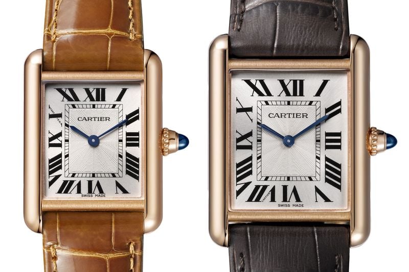 cartier 100 anniversary tank