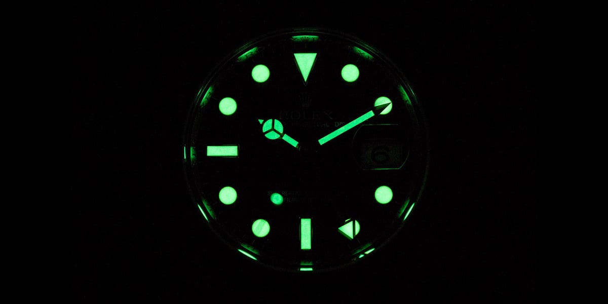 rolex submariner luminescence