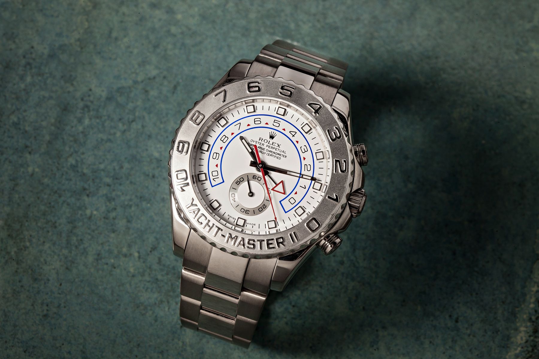 44mm Rolex Yacht-Master II 116689 White Gold