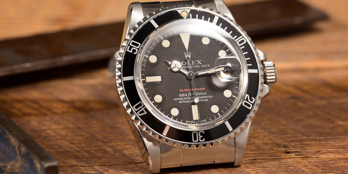 Characteristics of the Reference 1680 Red Submariner - Bob's Watches