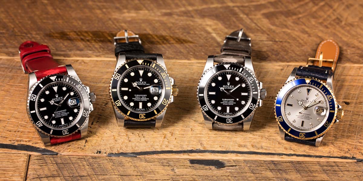 rolex submariner black band