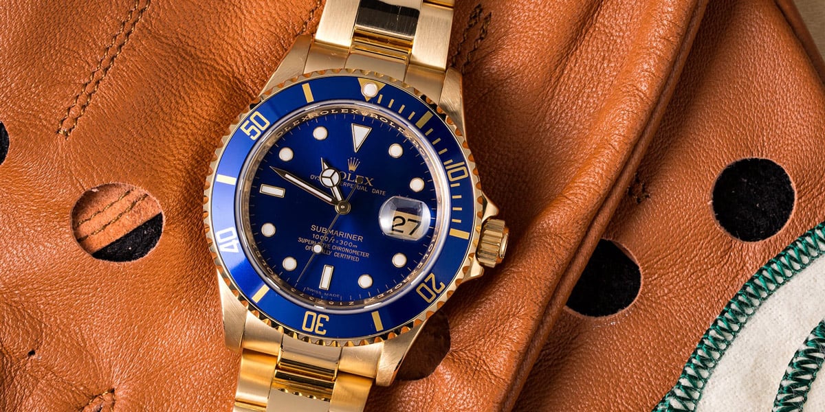 Rolex Watches Blue Dial Buying Guide Submariner 16618