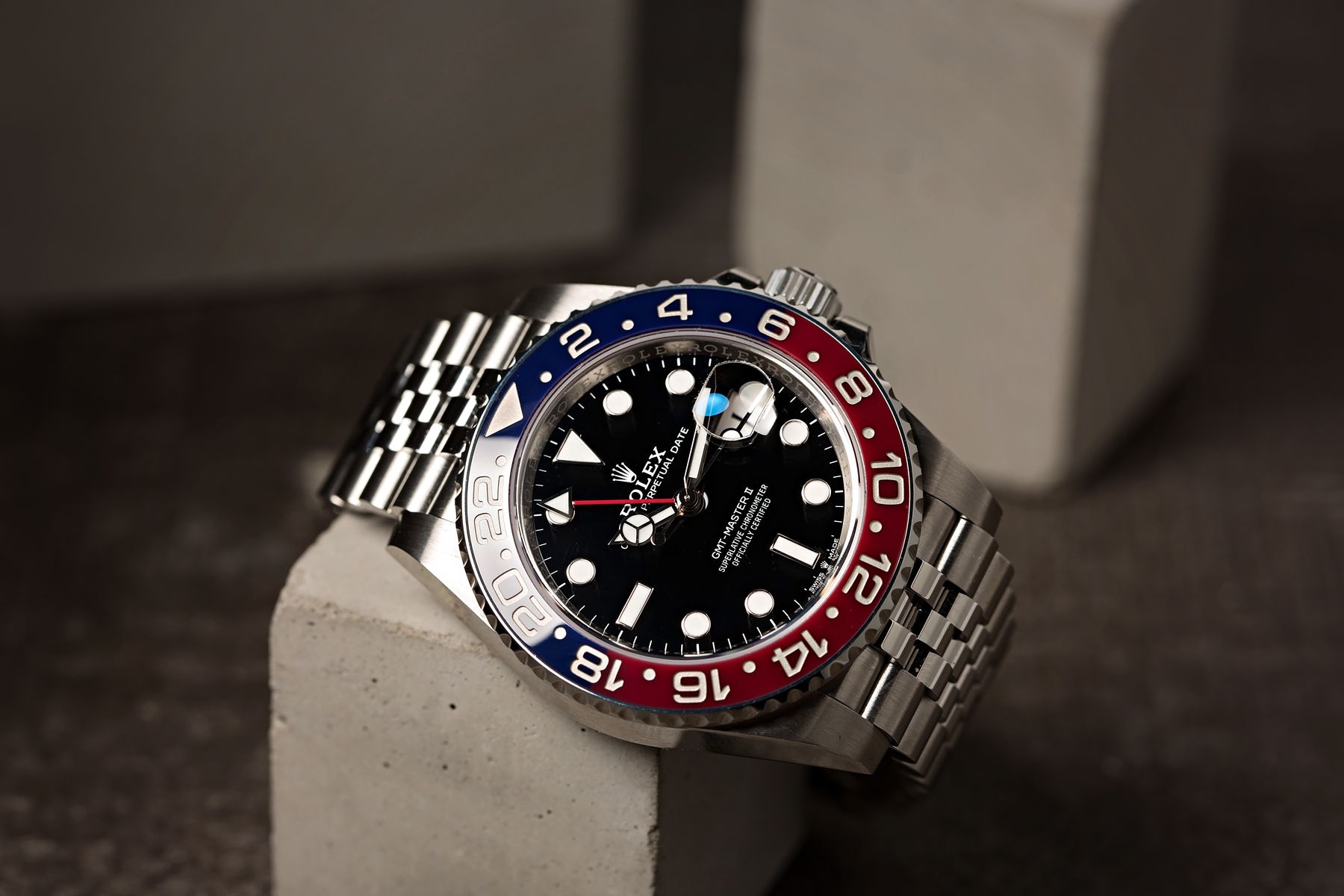 Rolex Trade-in GMT-Master II Pepsi 126710BLRO Jubilee Bracelet