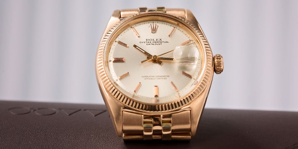 Rose Gold Datejust 1601