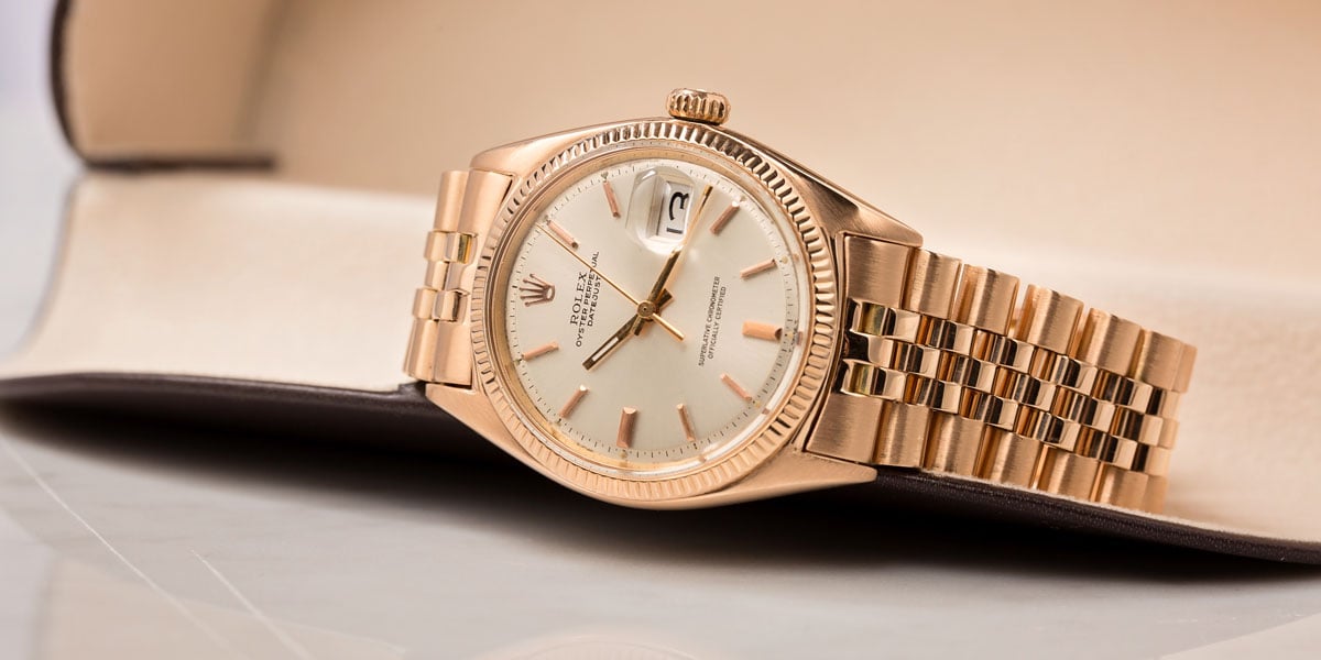 Rose Gold Datejust 1601