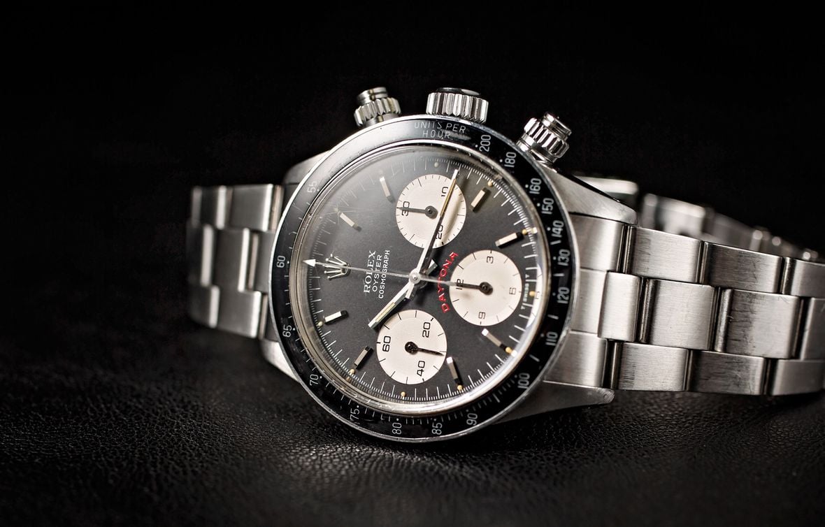 Vintage Rolex 6263 Daytona Black Dial