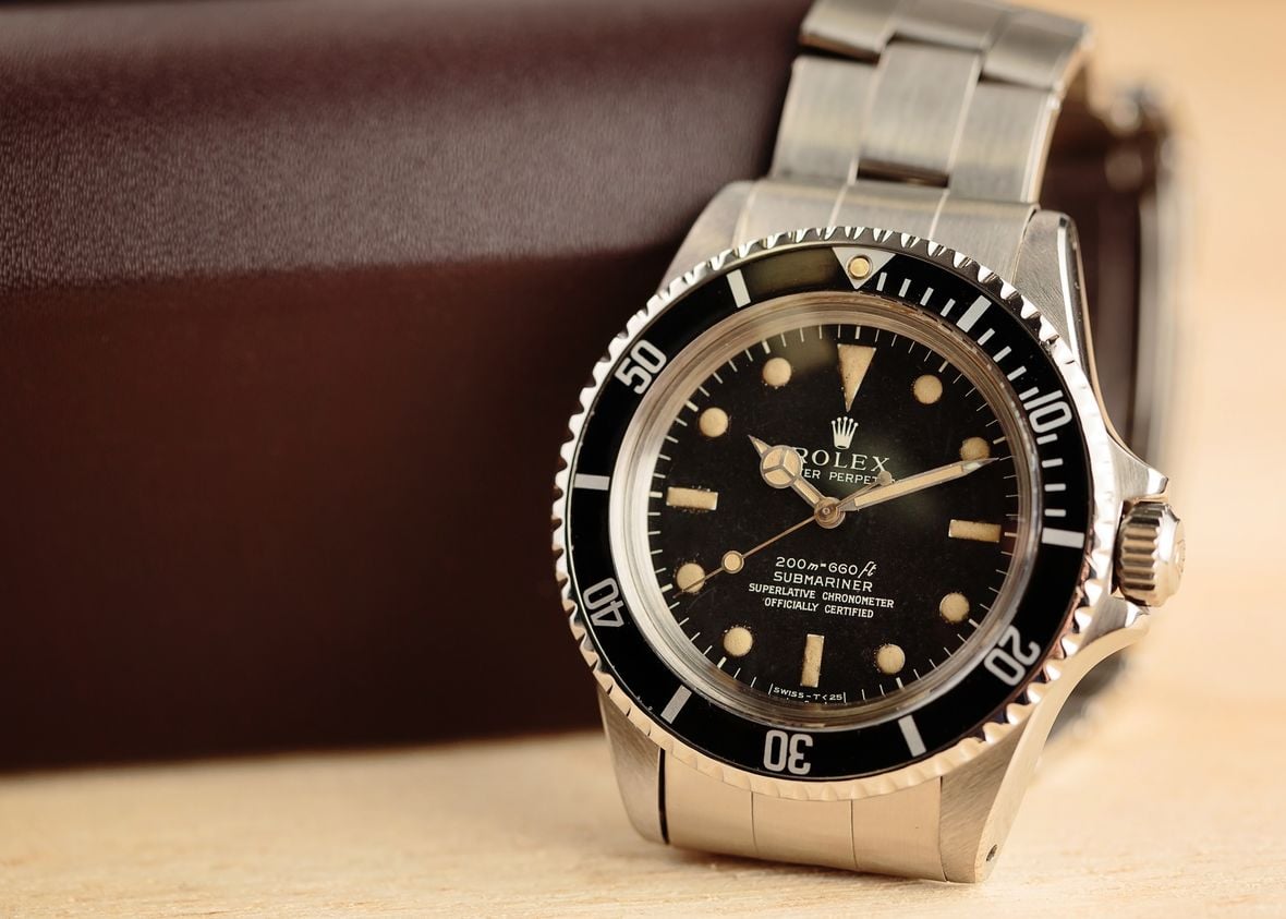 Vintage Rolex Submariner 5512 4-Line Matte Dial