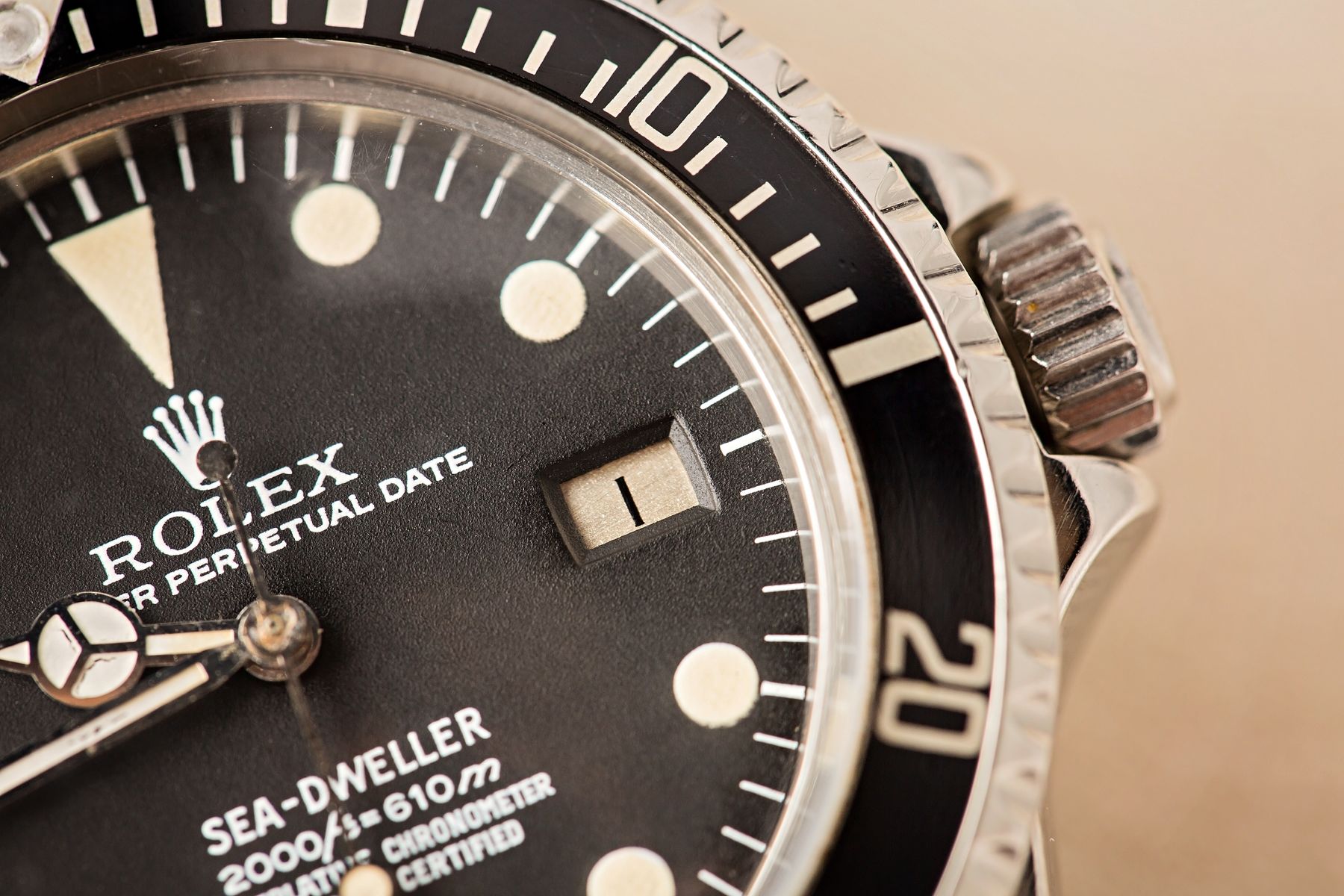Vintage Rolex Reference 1665 Sea-Dweller Great White