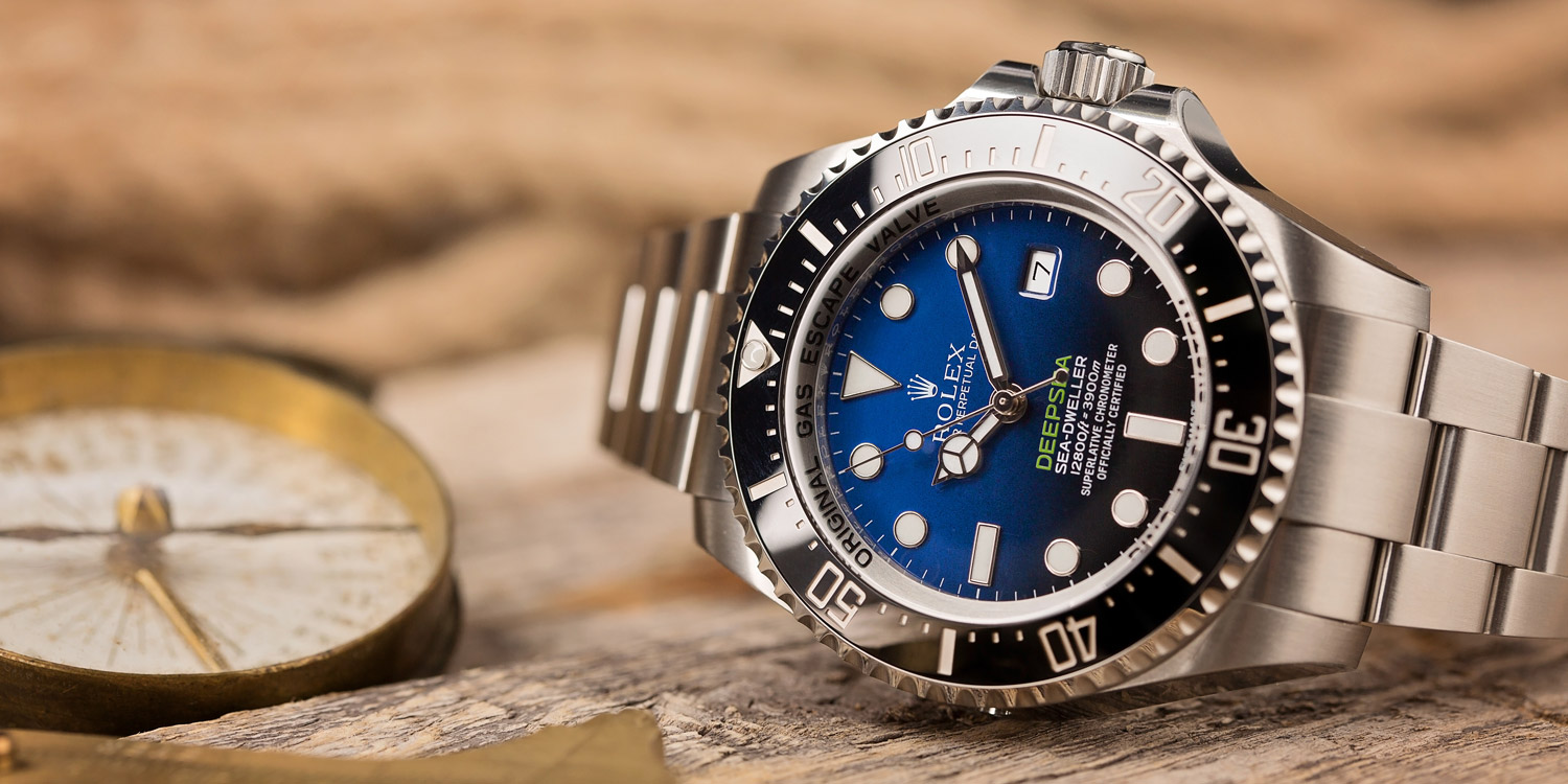 big watch Rolex Deepsea sea-dweller james Cameron