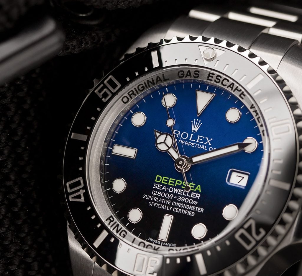 Rolex Deepsea Sea-Dweller D-Blue Dial deepsea dive watch rolex sea-dweller james cameron