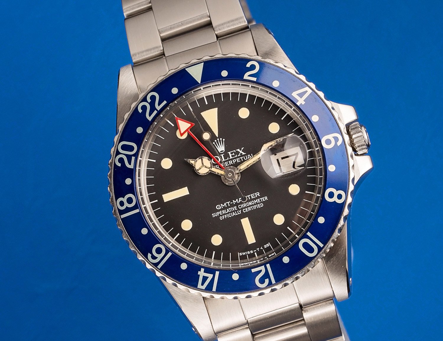 rolex 1675 blueberry for sale