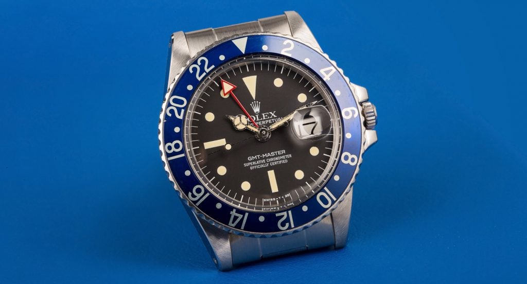 Rolex Blueberry GMT Master 1675