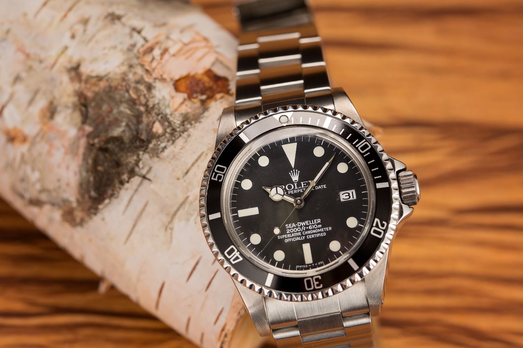 Vintage Rolex Great White Sea-Dweller 1665