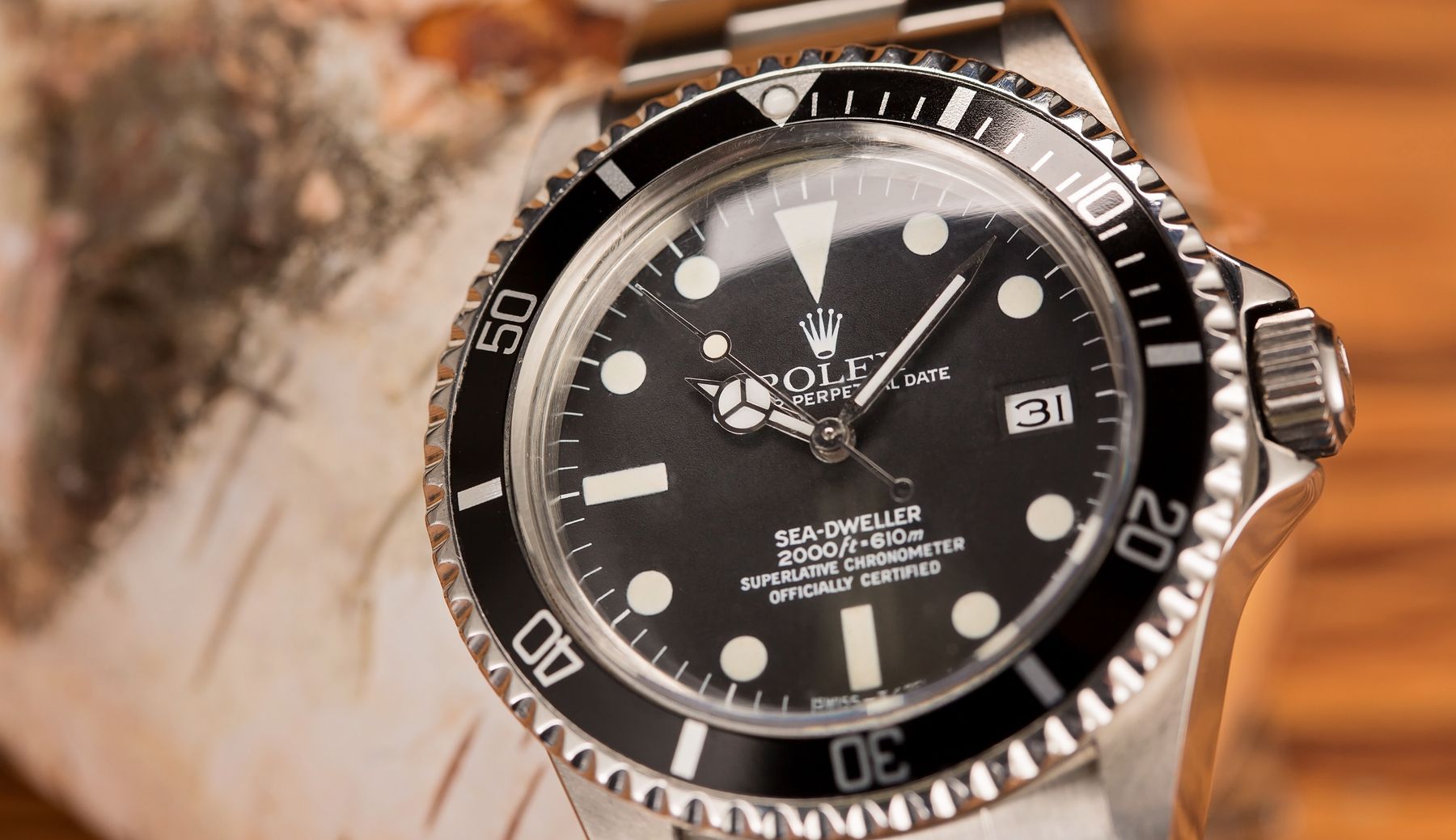 Vintage Rolex Sea-Dweller Great White 1665