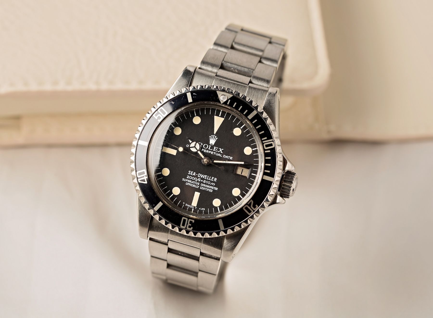 Vintage Rolex Sea-Dweller Great White Reference 1665