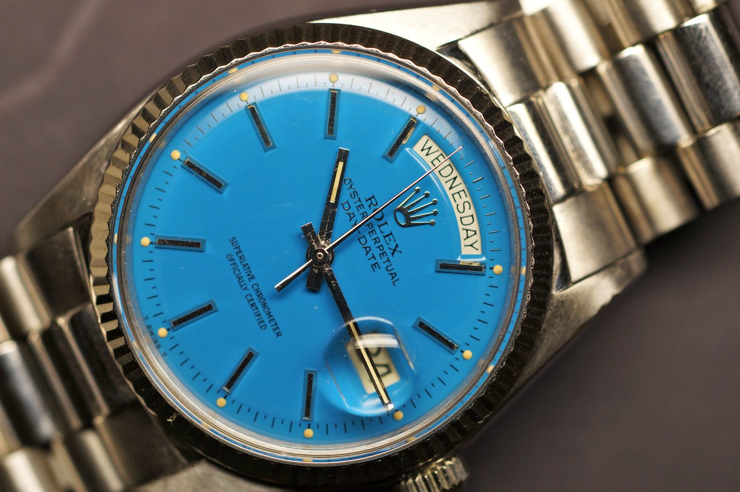 rolex datejust stella dial