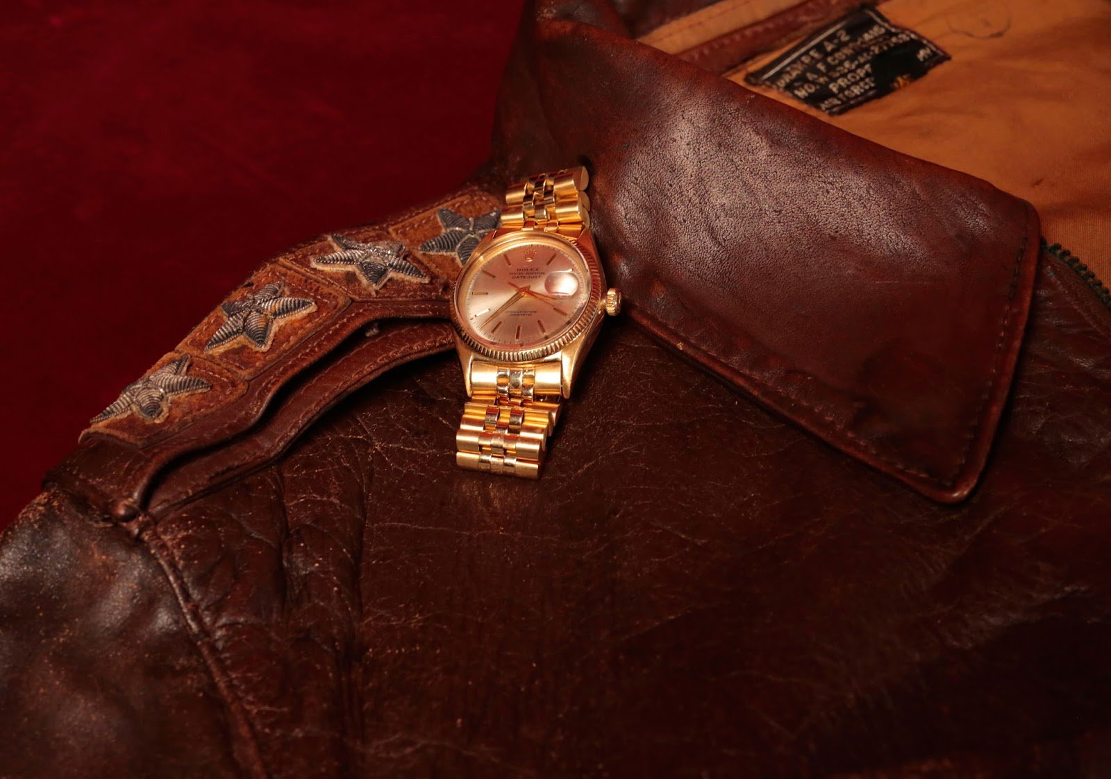 Eisenhower's Rolex was a yellow gold Datejust ref. 6305. Eisenhower's Rolex