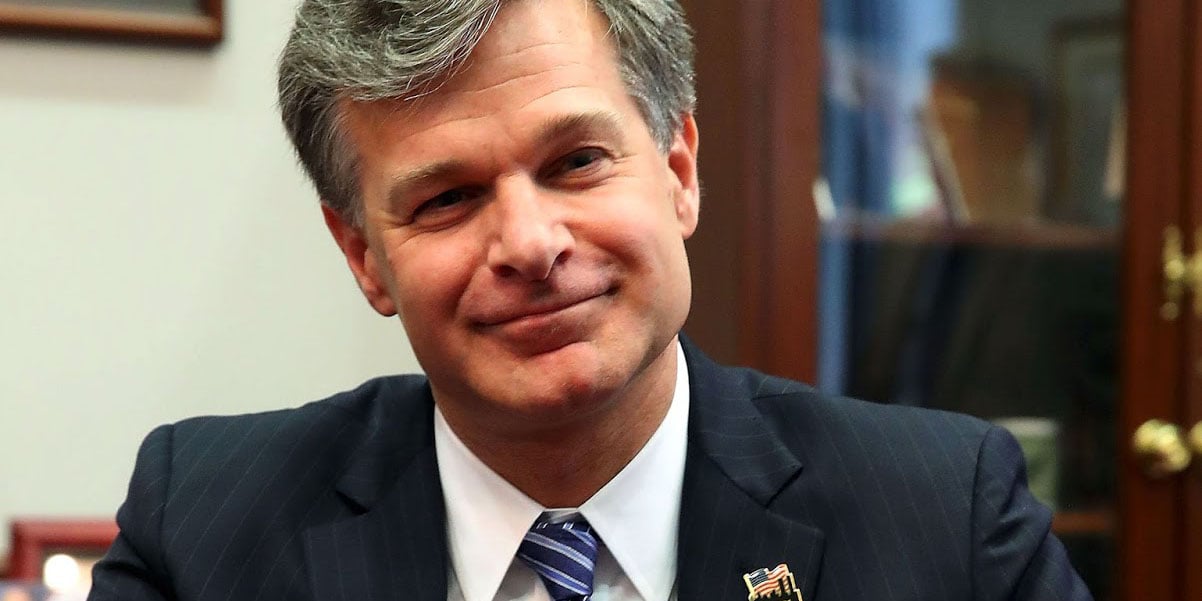 FBI + Rolex = Christopher Wray