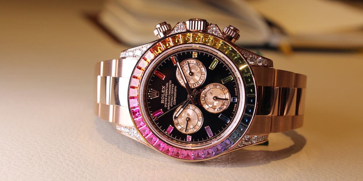 Rolex Rainbow Daytona 116595RBOW