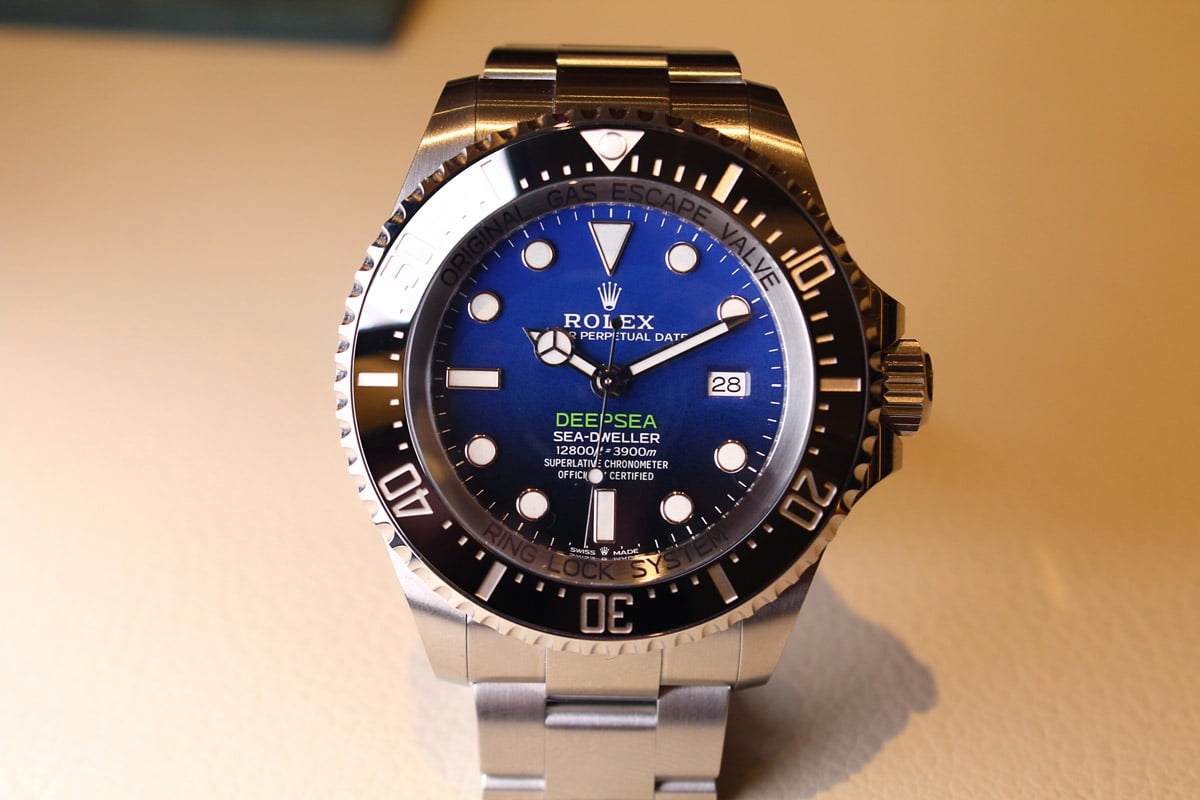 The Rolex SeaDweller made an appearance at Baselworld 2018