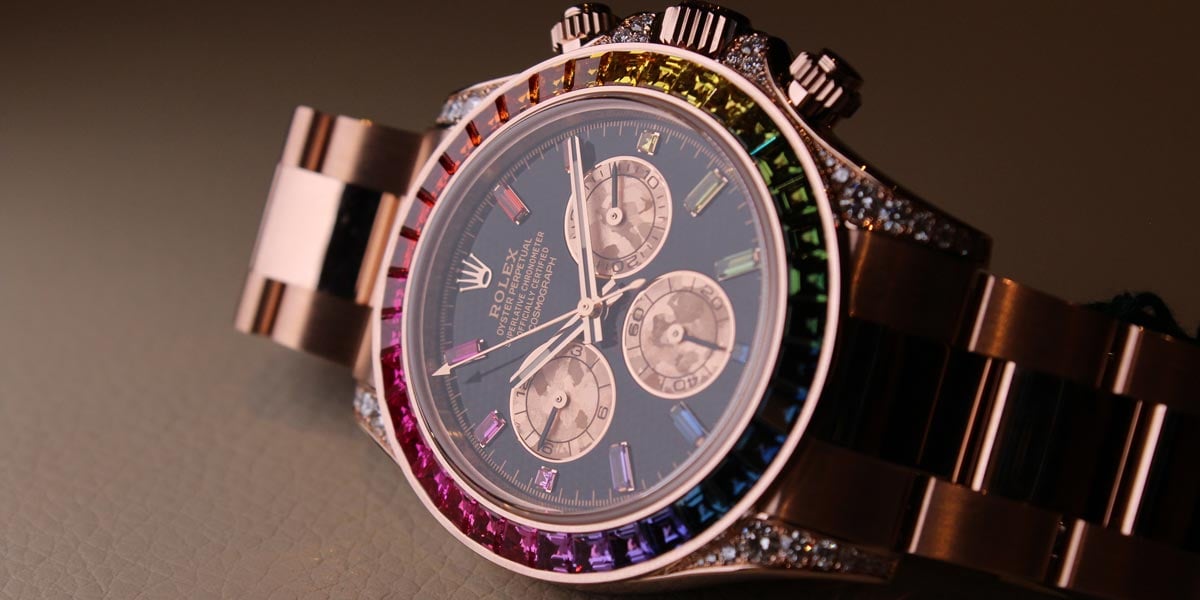 Rolex Rainbow Daytona 116595 RBOW