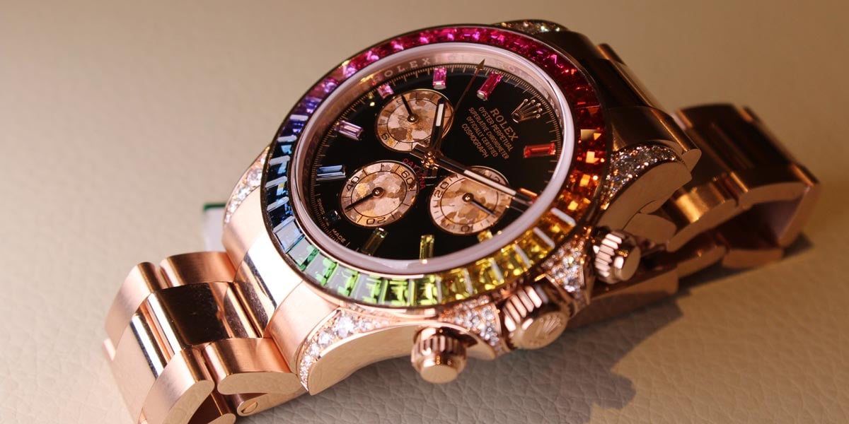 Rolex Rainbow Daytona Reference 116595 RBOW