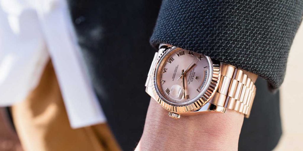 Fluted bezels on a day-date can add a touch of class to your wrist