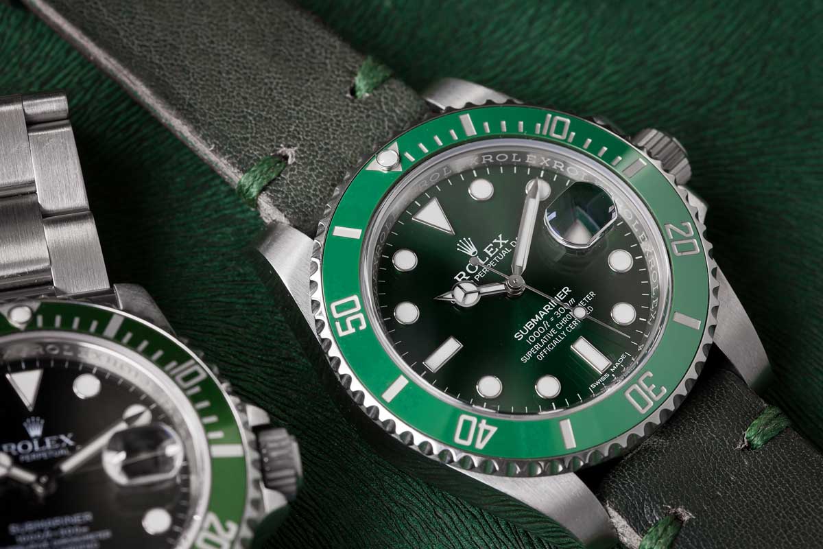 Rolex Submariner Green Hulk vs Kermit