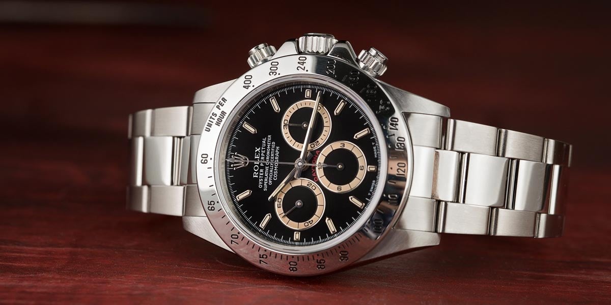 The Rolex Daytons with Tachymeter Bezel