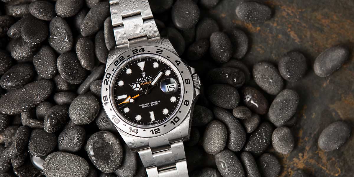 Rolex Explorer II ref. 216570 Pre-Owned Rolex Watches Pros Cons Explorer II black dial