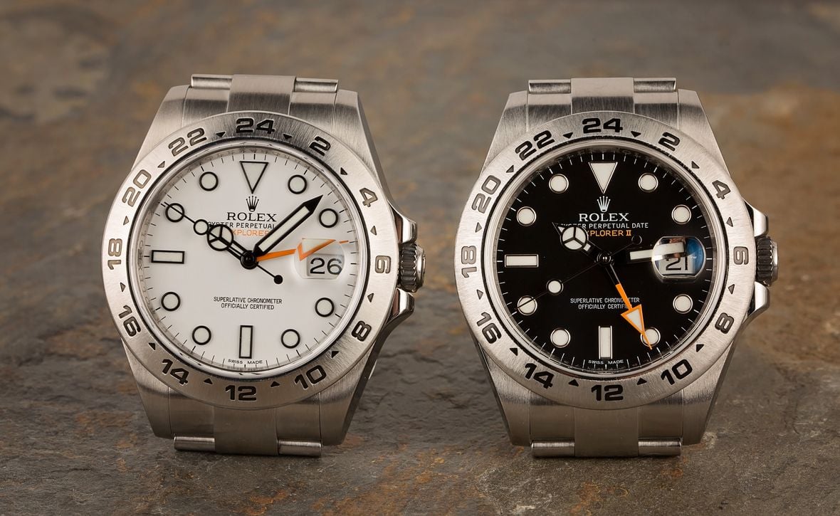 rolex explorer ii bezel replacement