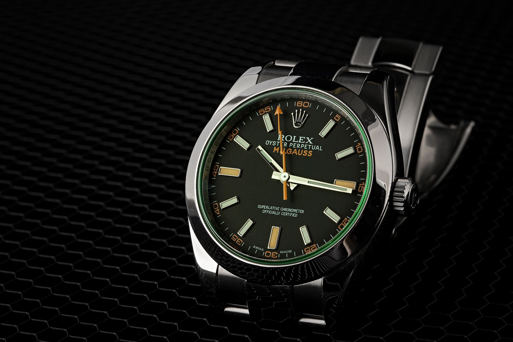 Usher Watches Rolex Milgauss 116400