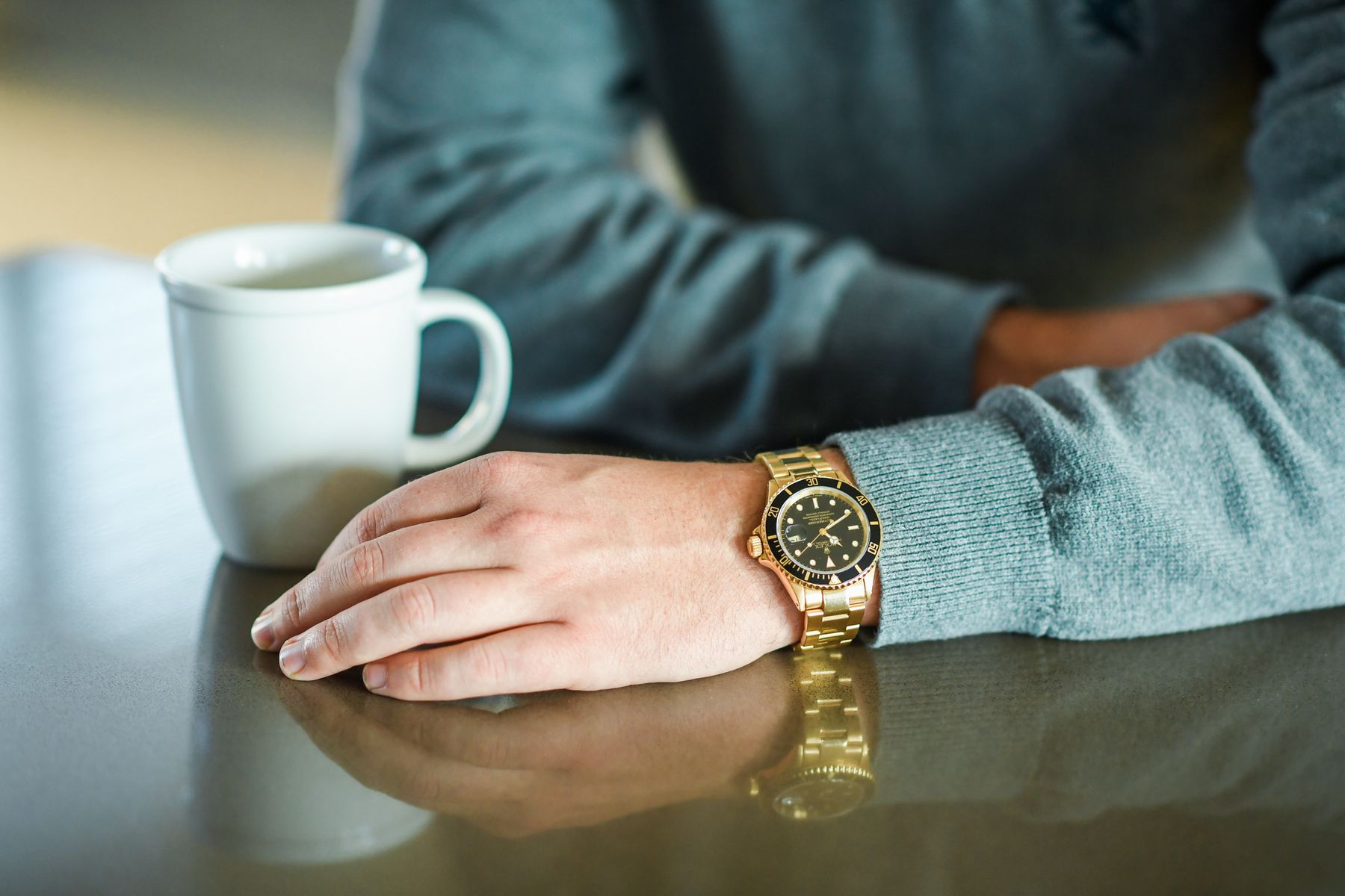 Rolex crewneck store