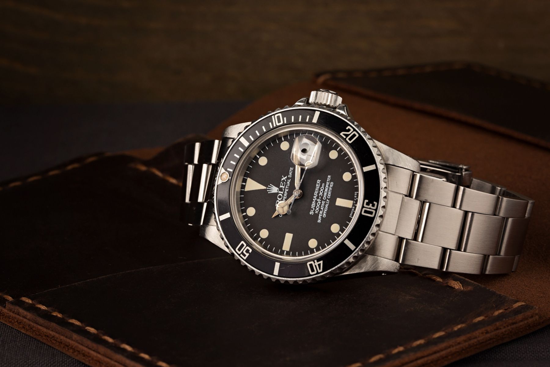 Rolex Submariner 16800 Stainless Steel Black Dial