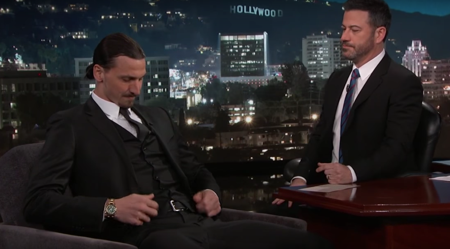 Zlatan Ibrahimovic on Jimmy Kimmel Live