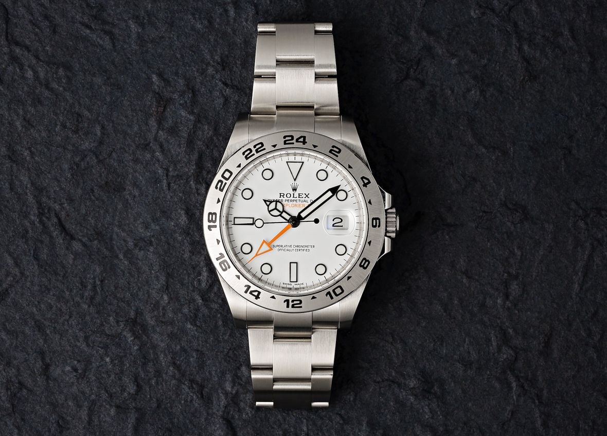 Rolex Polar Explorer II 216570 How to Use 24-Hour Bezel