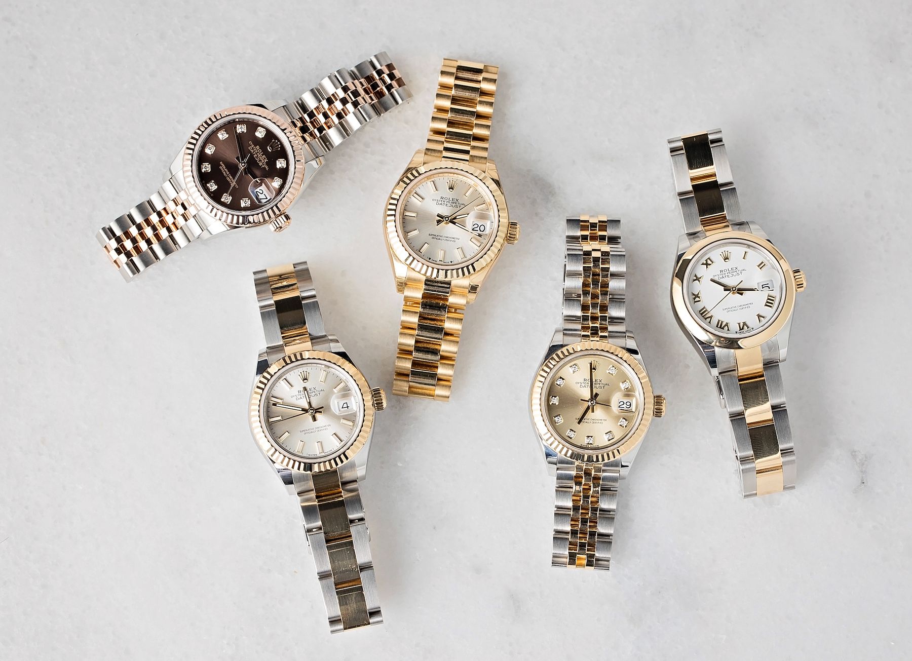 Rolex Lady-Datejust 28 Watch Collection