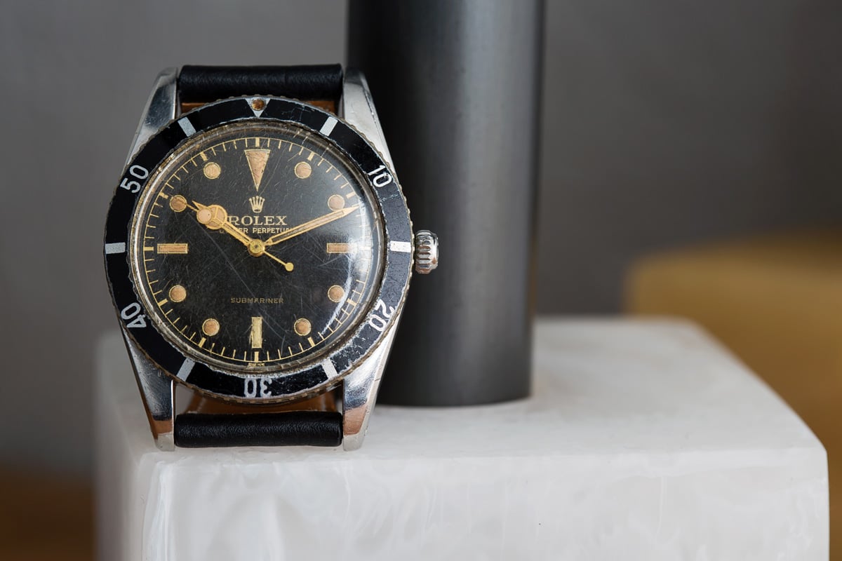 dive watch history rolex submariner 6204