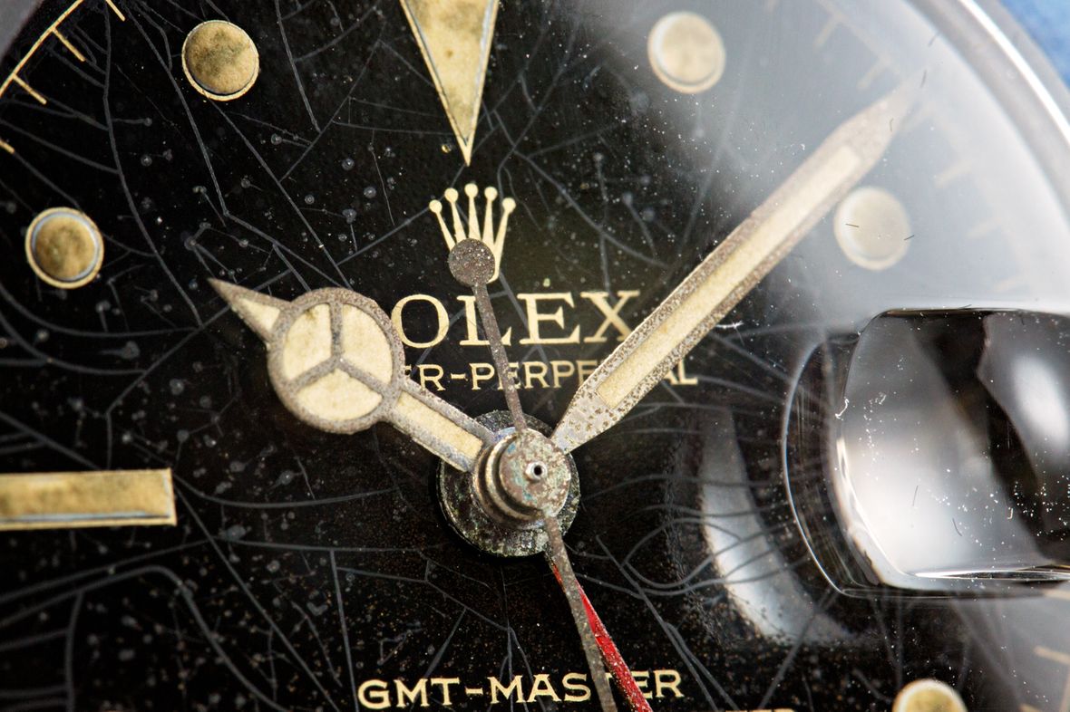 Vintage Rolex GMT-Master 1675 Gilt Dial