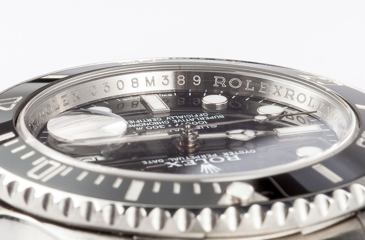 rolex engraved bezel